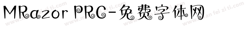 MRazor PRC字体转换